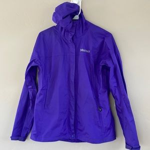 Marmot rain jacket purple size S